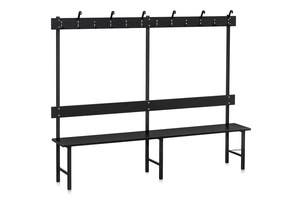 SITTBÄNK ENKELSIDIG 2000 MM SV ART LAMINAT