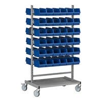 Komplett Montörvagn HD 150/1 i nkl. 72 Plastbackar