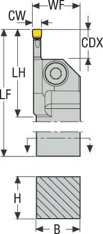 HÅLLARE CFMR3225P03JET