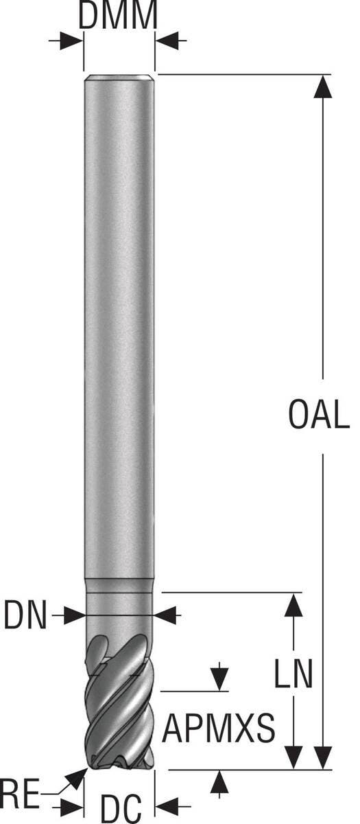 PINNFRÄS JCG790080E2R050.0Z5