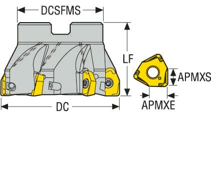 FRÄS R220.96-0063-08-6A