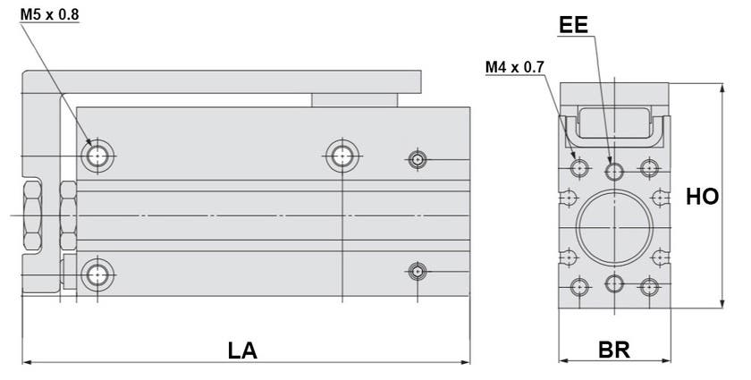 MXH10-10Z COMPACT SLIDE