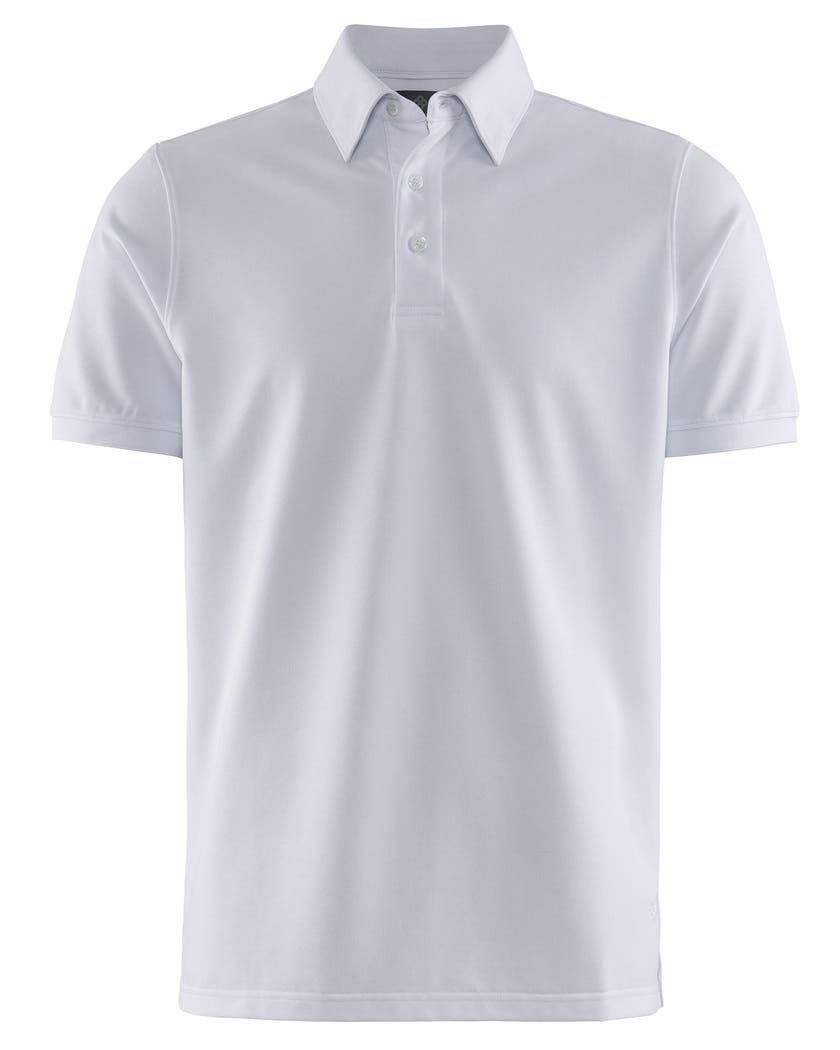 Tech Polo White S