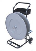 BANDAVRULL. STÅL/PLAST AR-406 406 MM MED HYLLA