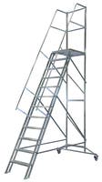 TRAPPSTEGE MED RÄCKE 2,4 M