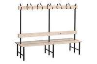 SITTBÄNK DUBBELSEKTION 2000 MM FURU