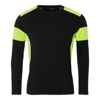 212 T-shirt Black/fluoresant yellow,XS