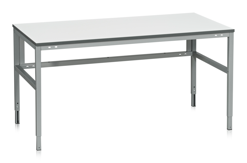 ARBETSBORD LD 300 LAMINAT 1200 X800 MM LJUSGRÅ RAL 7035