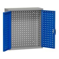 Perforerat Verktygsskåp 870 x250 Grå/Blå