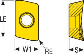 SKÄR XOMX120408TR-ME08 F40M