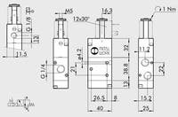 VENTIL SOV 33 SOS 1/4