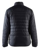 Jacka Varmfodrad Dam Svart/Var selgul XXL