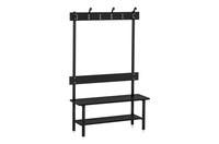 SKOHYLLA RÖR 1000 MM SVART