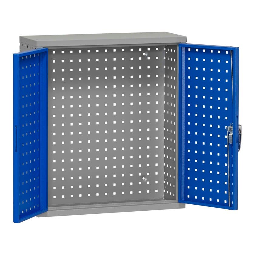 Perforerat Verktygsskåp 870 x250 Grå/Blå