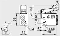 VENTIL VME2-12 3/2 NC M5