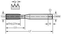 GÄNGTAPP TC420-M3.5-CE-WW60AD Thread Formers, HSS-E, Supreme