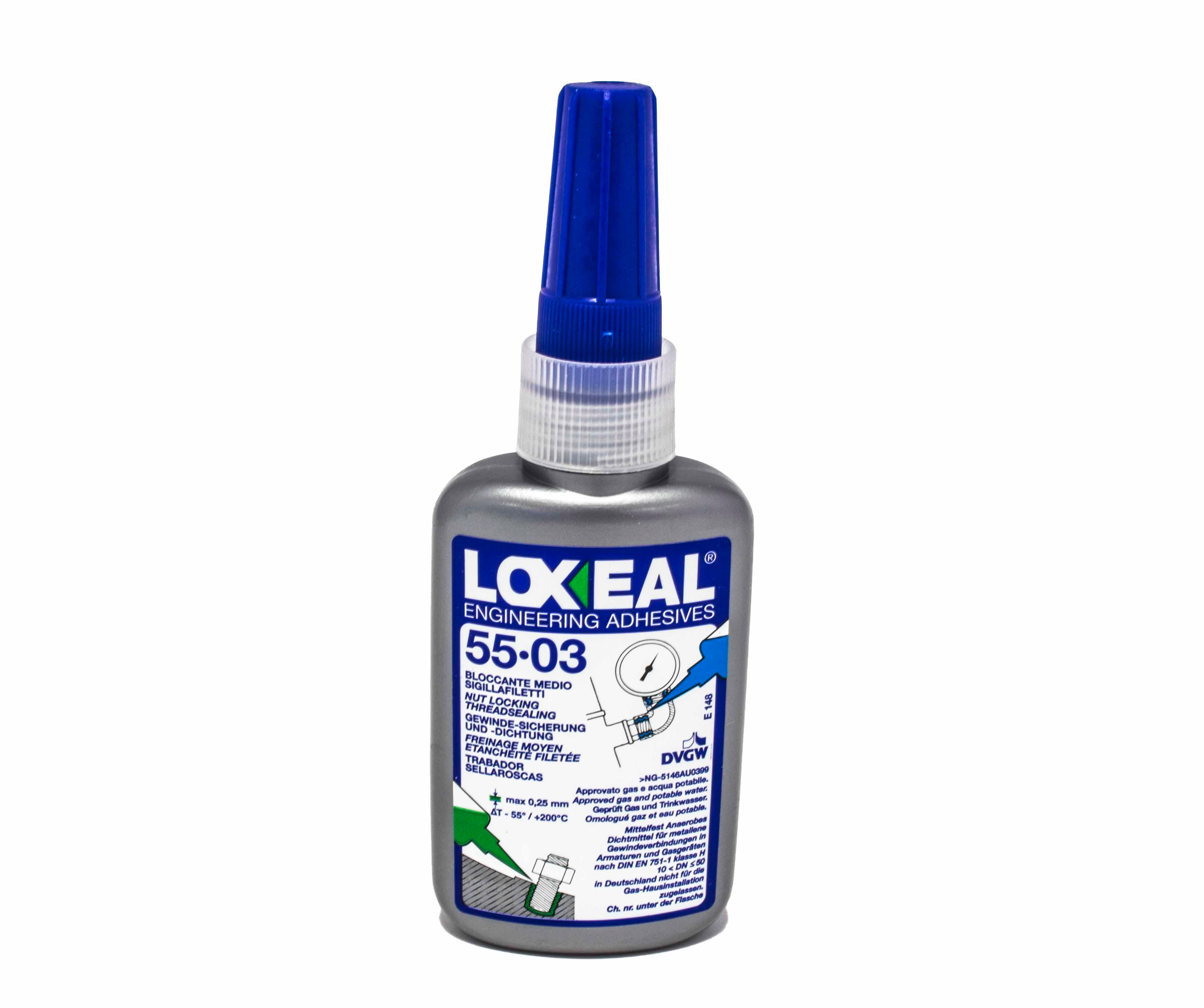 GÄNGLÅSNING LOXEAL 55.03 250ML 0,25 MEDEL