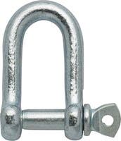 SCHACKEL RAK 10MM VARMGALV