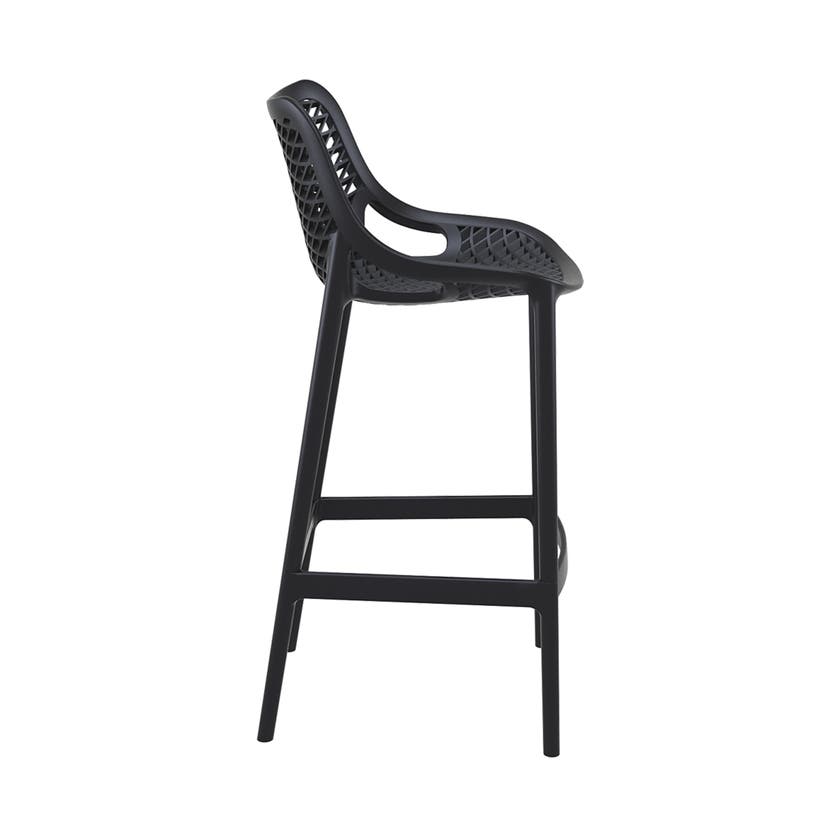 Air barstol 75cm, svart