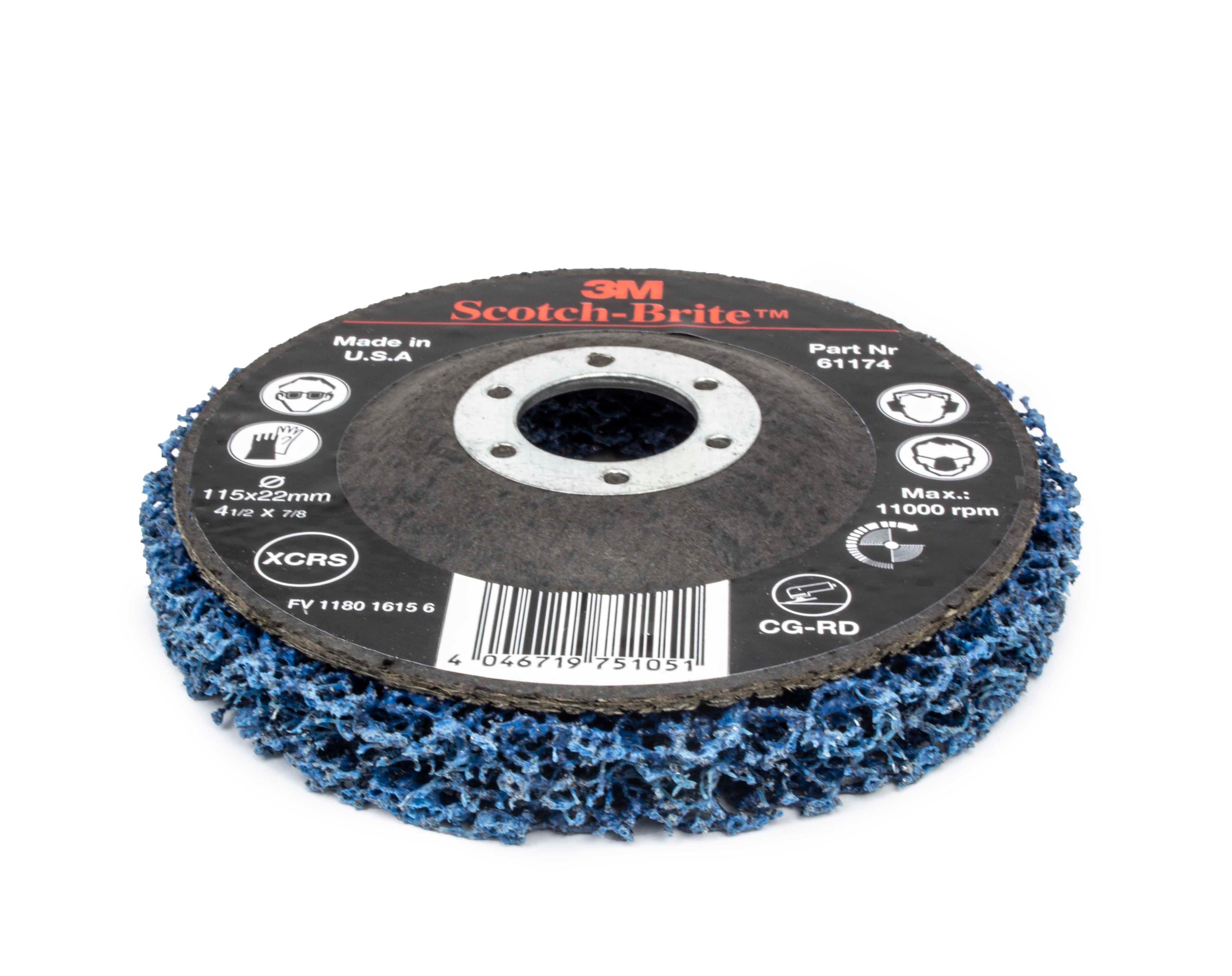 GROVRENGÖRARE 3M 115X22MM GP BLUE