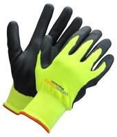 HANDSKE VINTER P30-110W STL.8 HIVIS GUL NITRIL