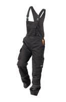 HÄNGSELBYXOR OULU, SVART/ORANG E, STL M