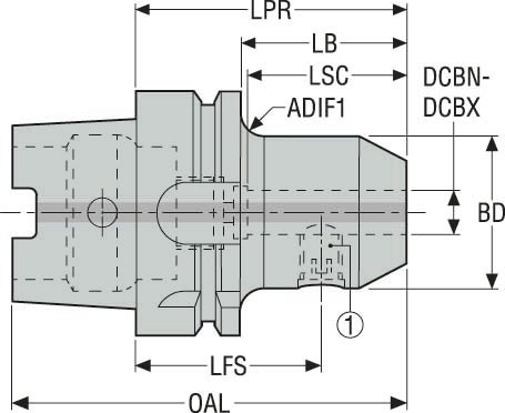 HÅLLARE HSKA63-EM25-110-L1