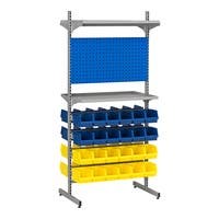 Komplett Dubbelställ 4 inkl. 4 8 Plastbackar