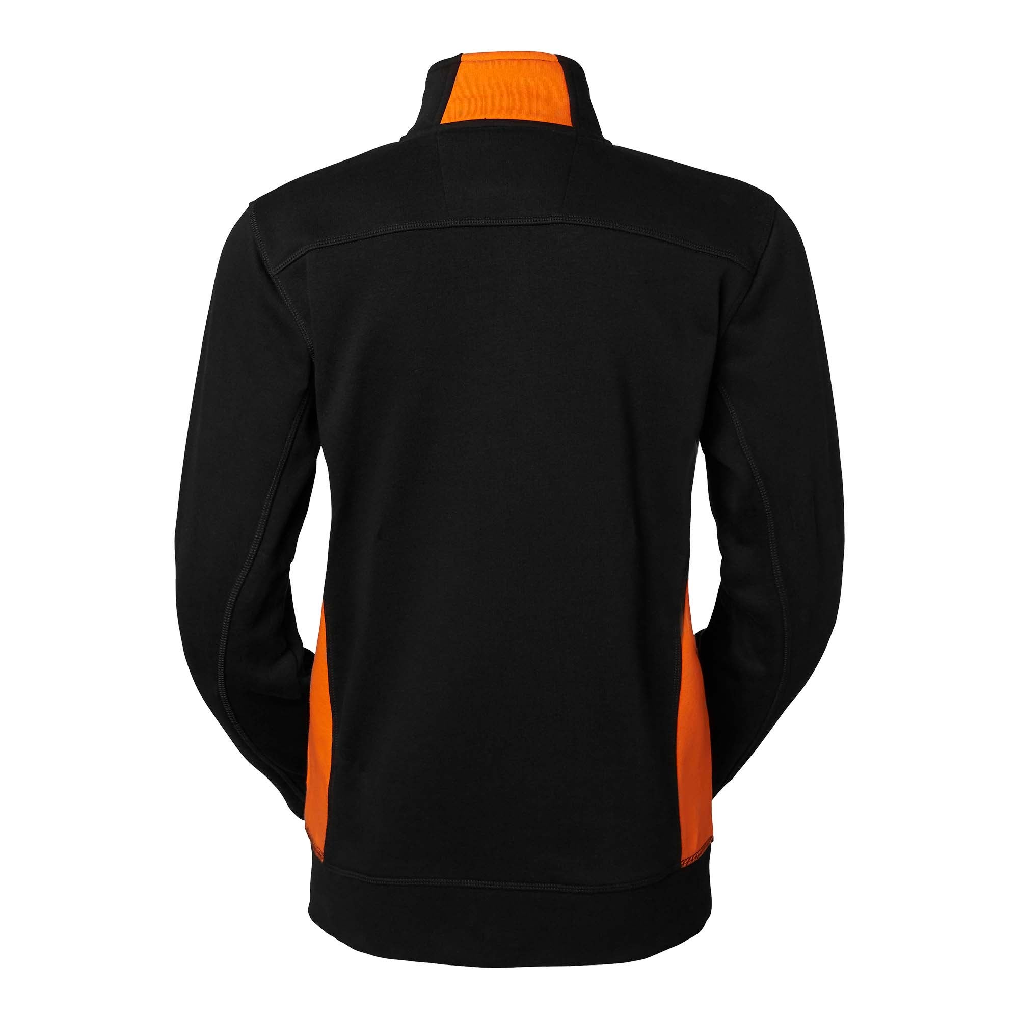 LUCY ZIP COLLAR ORA/BLA L South West