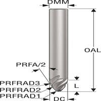 PINNFRÄS JH724100T2R2R030.0Z4, HXT