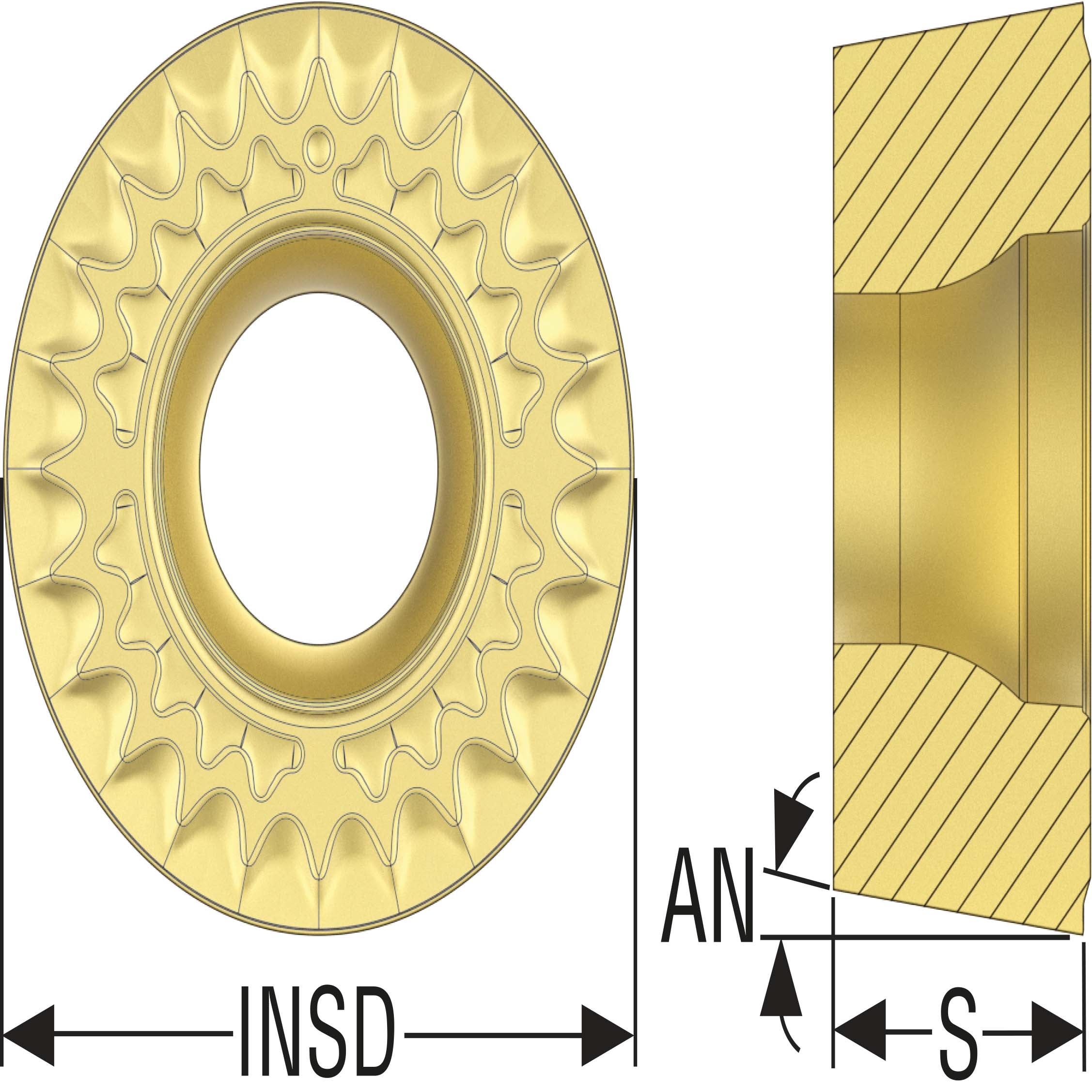 SKÄR  RCMT1204M0-MF2,TS2050