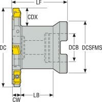 FRÄS R335.18-080.17.22-3N