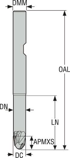 PINNFRÄS HM JS532080E2B.3Z2-NXT