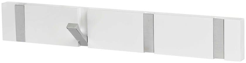 KROKLIST HUGIN 4-KROK TRÄ VIT/ KROM STRUKTUR 1 ST