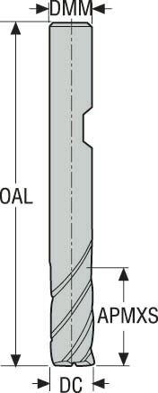 PINNFRÄS HM 553100SZ3.0-SIRON-AW