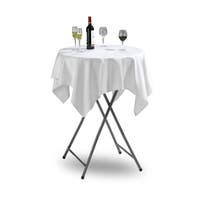 VIT DUK, 50% BOMULL / 50% POLY ESTER, 130X130CM