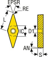 SKÄR VBGW160408S-01525-L1-B CH2540