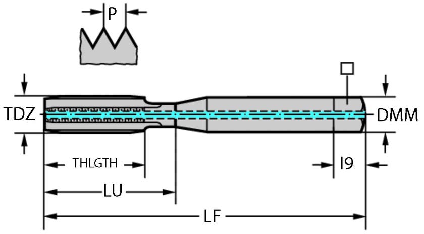 GÄNGTAPP AE2331416-UNF3/8