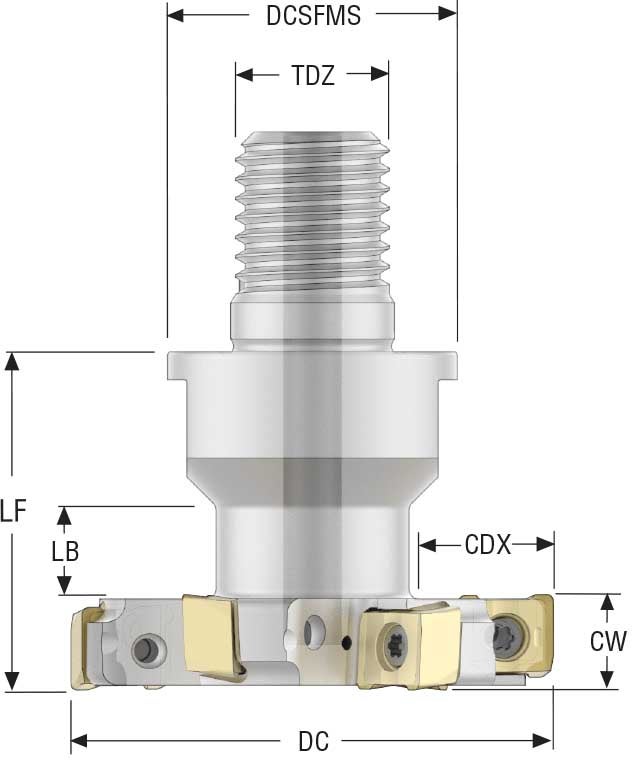 FRÄS R335.18-02.00-RE-0.31F-3N A