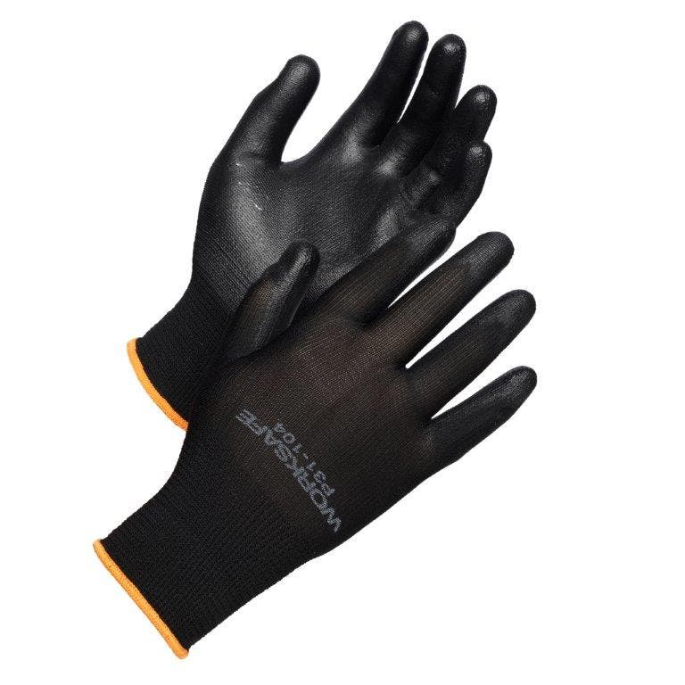 HANDSKE P31-104 STL .8 SVART WORKSAFE KRETS
