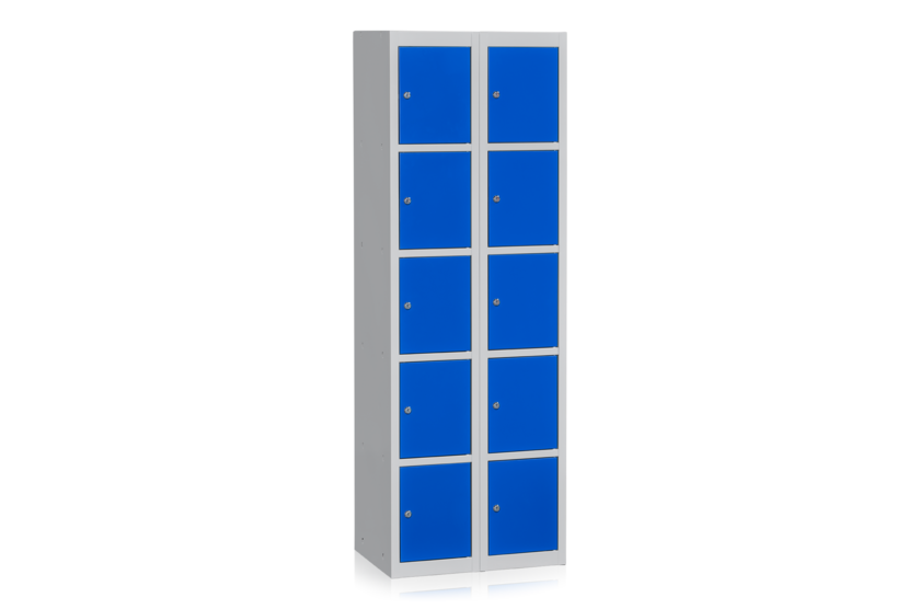 KLÄDSKÅP TILLÄGGSSEKTION 5-DÖR RAR - BLÅ