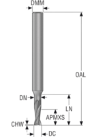 PINNFRÄS S4521-050G2C.0Z2 AXT