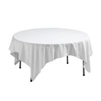 VIT DUK, 50% BOMULL / 50% POLY ESTER, 195X195CM