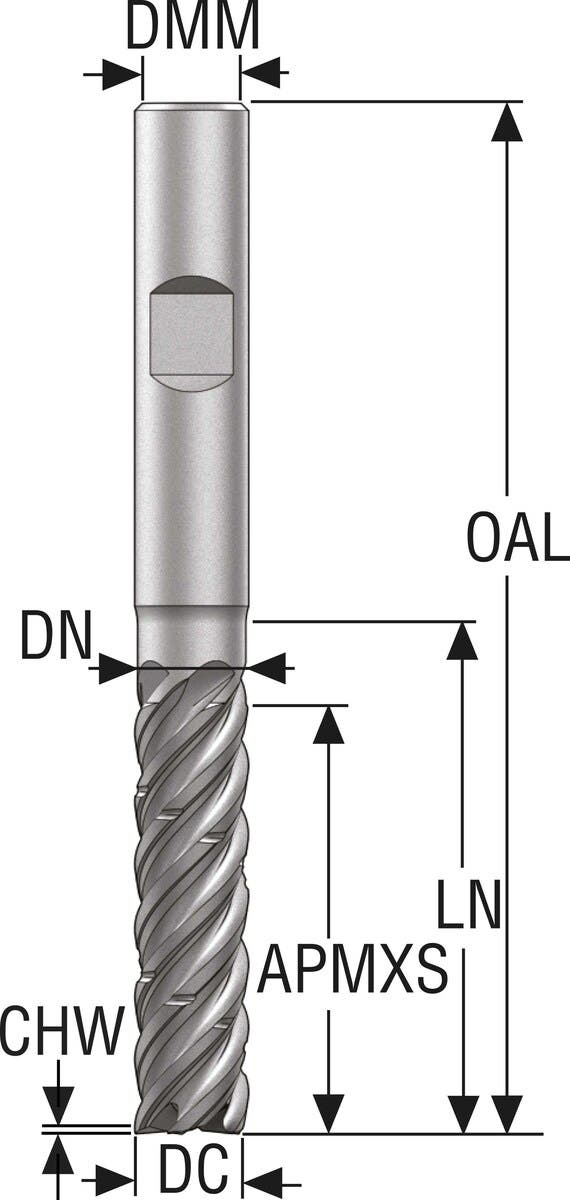 PINNFRÄS HM JS755100E3C.3Z5C-H XT