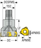 FRÄS R217.96-00.75-10RE-04-3A