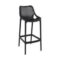 Air barstol 75cm, svart