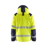 Vinterjacka 44551987 Varselgul/Marinblå 4XL