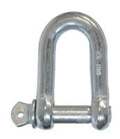 SCHACKEL 8MM OKLASSAD FÖRZINKAD