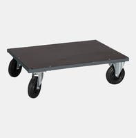 PLATTFORMSVAGN BAS 1200X800 MM GRÅ