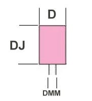 SLIPSTIFT W205/6 20X25MM